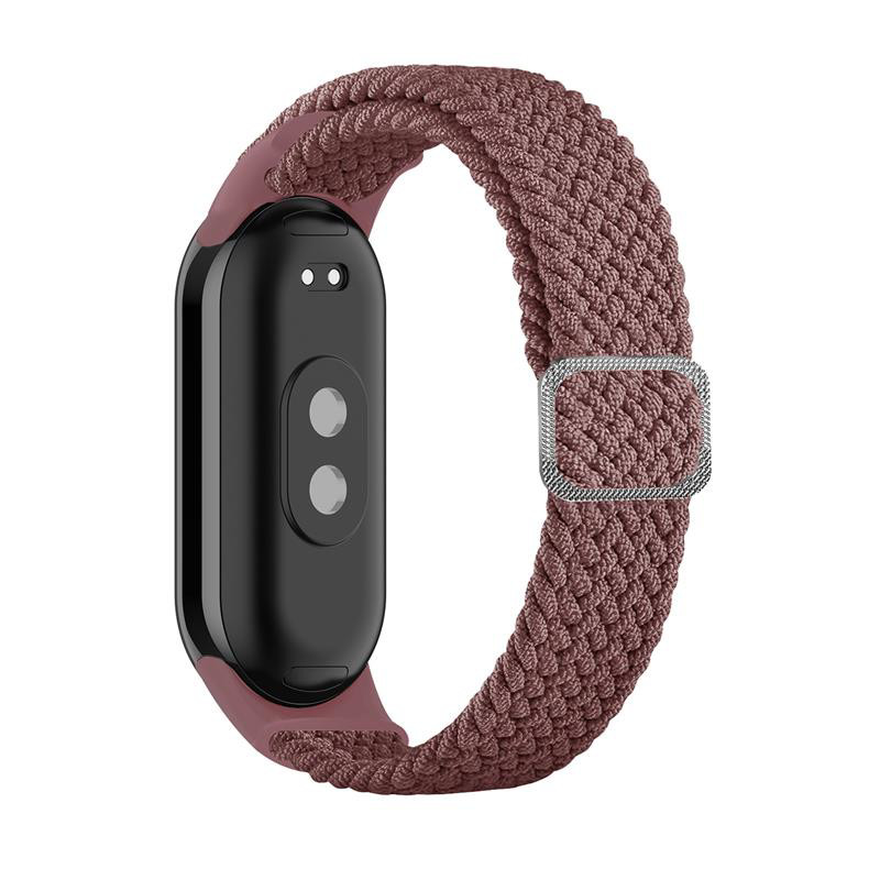 Obrazek Pasek Pleciony Mi Band 9 / M9 / 8 / M8 (24), CAPPUCCINO