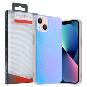 Obrazek MX HOLO SNAKE IPHONE 13 PRO BLUE / NIEBIESKI