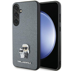 Obrazek KARL LAGERFELD Samsung S24+ SAFFIANO KC PIN KLHCS24MPSAKCMPG GREY