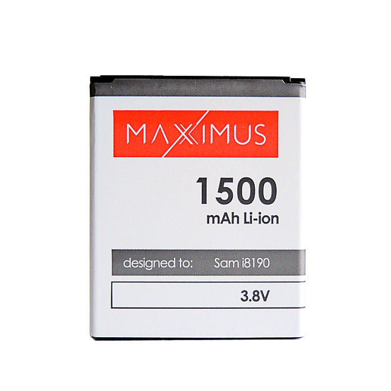 Obrazek Bateria MAXXIMUS Samsung i8190 1500mAh Li-ion EB-F1M7FLU