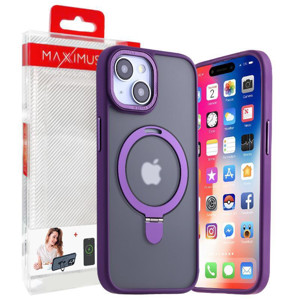 Obrazek MX KICKSTAND MAGSAFE CIRCLE IPHONE 16 PLUS (6.7), PURPLE / FIOLETOWY