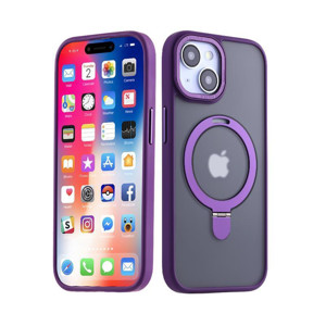 Obrazek MX KICKSTAND MAGSAFE CIRCLE IPHONE 16 PRO (6.3), PURPLE / FIOLETOWY