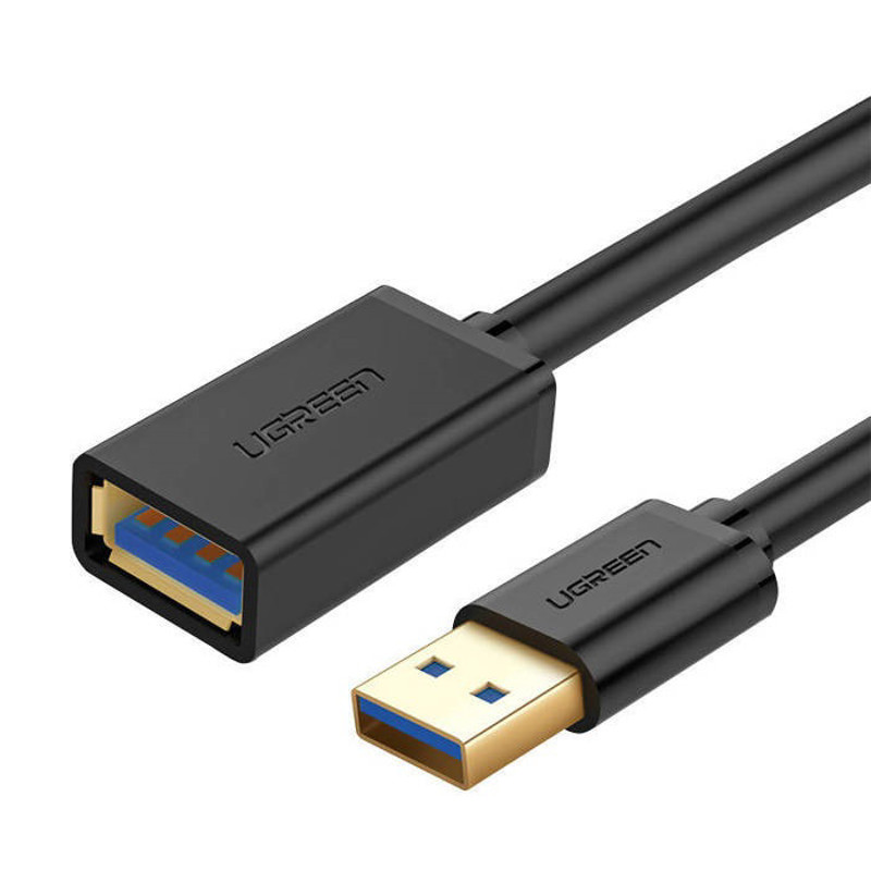 Obrazek Ugreen kabel przewód przedłużacz 1M przejściówka USB 3.0 żeński - 3.0 męski