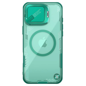 Obrazek NILLKIN ICEBLADE PROP MAGNETIC CASE IPHONE 16 PRO MAX, GREEN / ZIELONY