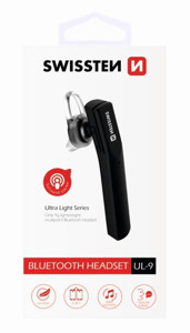 Obrazek SŁUCHAWKA Bluetooth SWISSTEN UL-9 BLACK