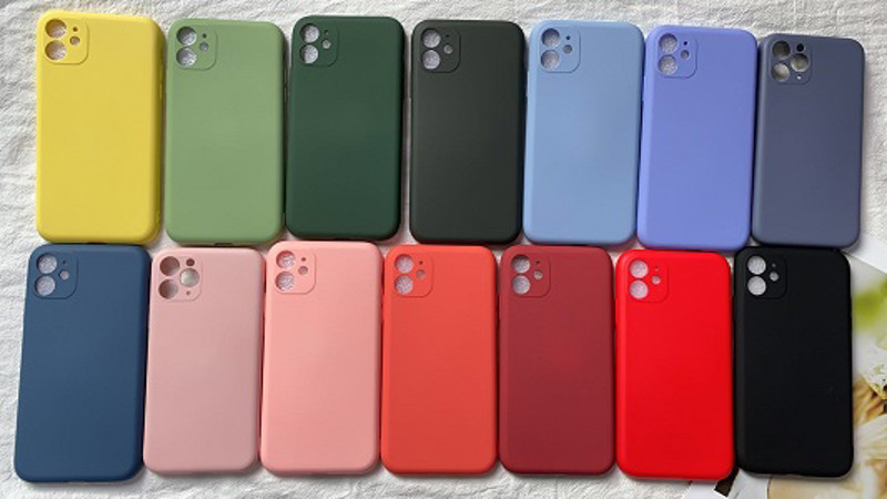 Obrazek Etui Soft Silicone iPhone 12 (5,4) ciemny szary