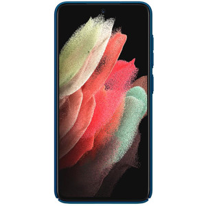 Obrazek NILLKIN super frosted shield SAMSUNG S21 FE 2021 PEACOCK BLUE