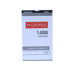 Obrazek Bateria MAXXIMUS NOKIA E66 1400mAh Li-ion BL-4U