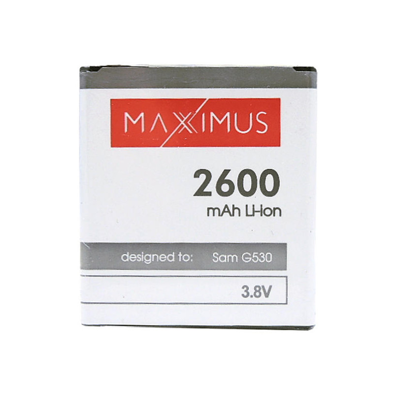 Obrazek Bateria MAXXIMUS Samsung G530 Gran Prime 2600mAh EB-BG530BBC