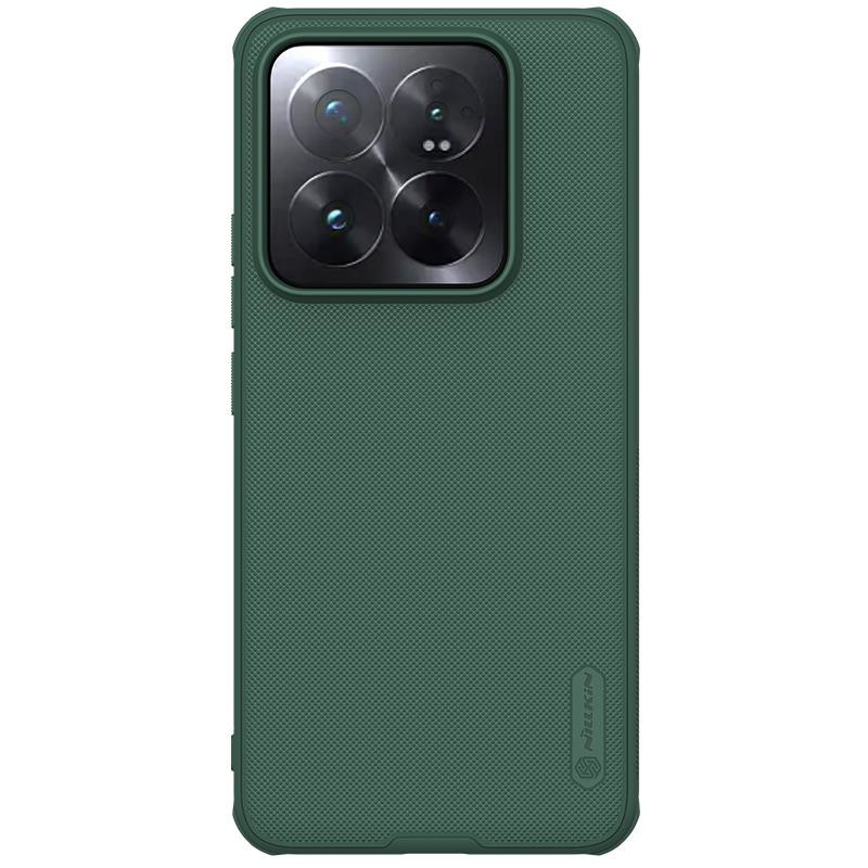 Obrazek NILLKIN super frosted shield PRO XIAOMI 14 PRO DEEP GREEN / ZIELONY