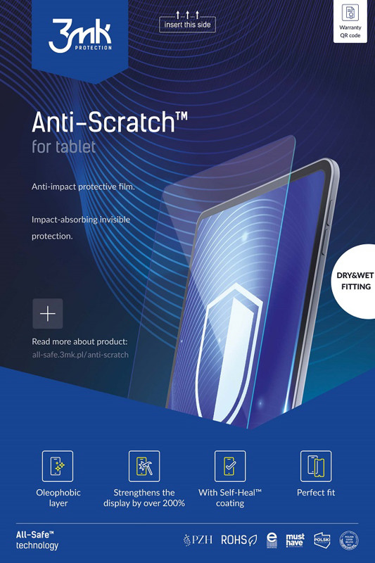 Obrazek 3MK AIO ANTI-SCRATCH TABLET 5szt WET