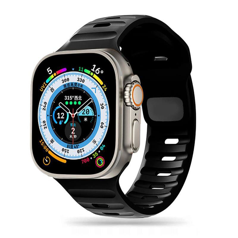 Obrazek TECH-PROTECT OPASKA ICONBAND LINE APPLE 4/5/6/7/8/9/SE ULTRA1/2 42/45/49MM BLACK