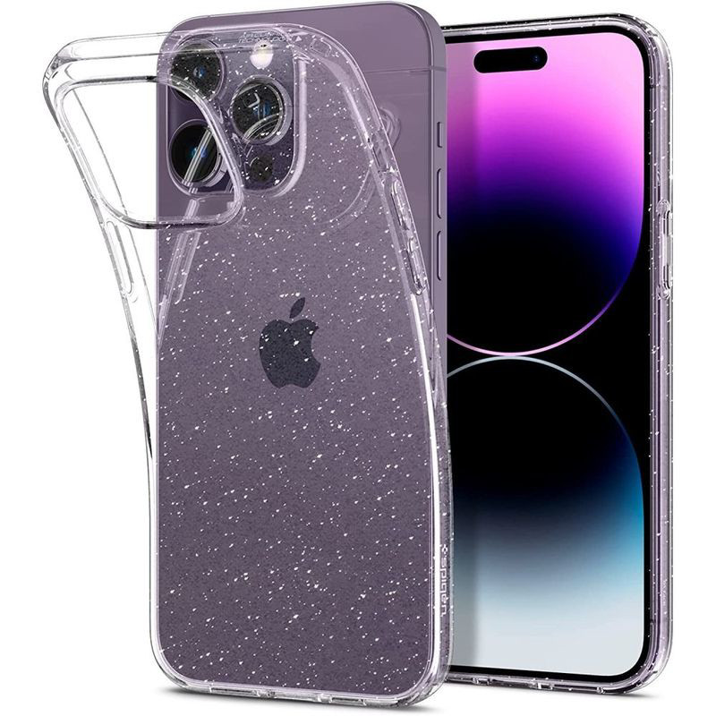 Obrazek SPIGEN LIQUID CRYSTAL IPHONE 15 PRO GLITTER CRYSTAL