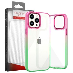 Obrazek MX RAINBOW IPHONE 15 (6.1) RED-GREEN / CZERWONO-ZIELONY