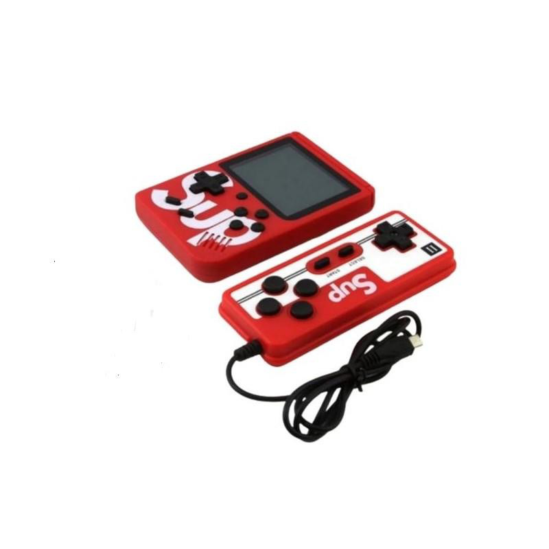 Obrazek KONSOLA PRZENOŚNA GAME BOY 401 gier +pad RED / CZERWONY