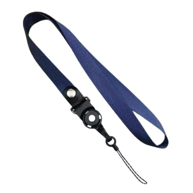 Obrazek Uniwersalna smycz na szyję do telefonu Buckle-03 52cm, NAVY / GRANATOWY