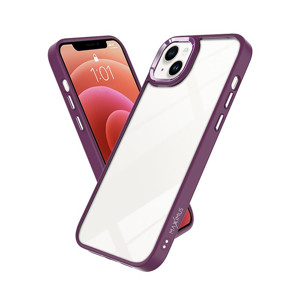 Obrazek MX GLOSSY CAM IPHONE 14 PLUS DARK RED / BORDOWY