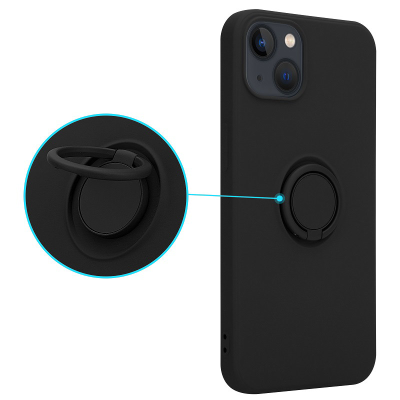 Obrazek Etui Silicon Ring do Iphone 11 PRO czarny