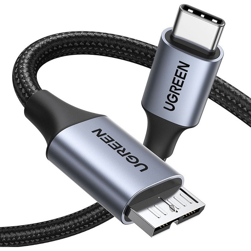 Obrazek Ugreen kabel USB C / micro USB-B 3.0

US565 5Gb/s 3A 0.5m szary