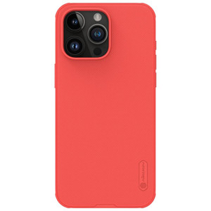 Obrazek NILLKIN super frosted shield PRO IPHONE 15 PRO MAX (6,7) RED / CZERWONY