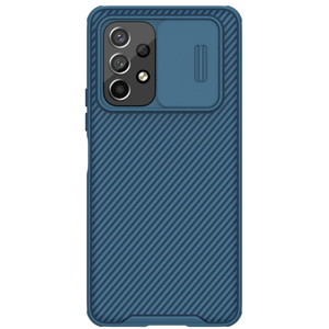 Obrazek NILLKIN CAMSHIELD PRO SAMSUNG A73 5G BLUE / NIEBIESKI