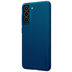 Obrazek NILLKIN super frosted shield SAMSUNG S21 FE 2021 PEACOCK BLUE