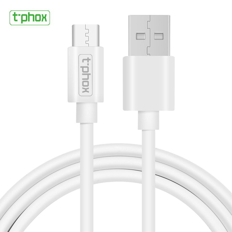 Obrazek KABEL T-PHOX EXCEED USB-C WHITE 1M