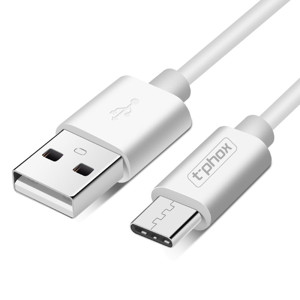 Obrazek KABEL T-PHOX EXCEED USB-C WHITE 1M