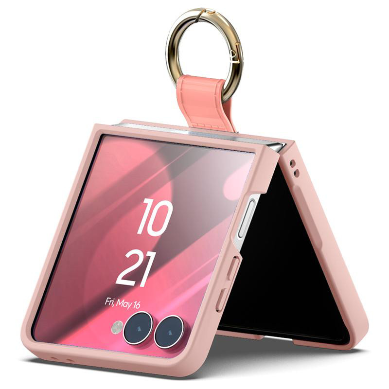 Obrazek Mercury Gold Ring Case Samsung Z Flip7 PINK / RÓŻOWY
