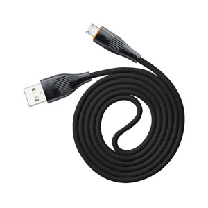 Obrazek KABEL T-PHOX X-LITE MICRO USB BLACK 1M 3A