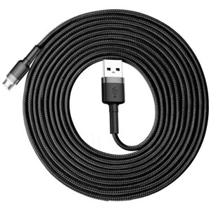 Obrazek KABEL BASEUS CAFULE USB/MICRO USB 2A 3M BLACK/GREY