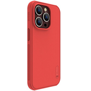 Obrazek NILLKIN super frosted shield PRO IPHONE 14 PRO RED / CZERWONY