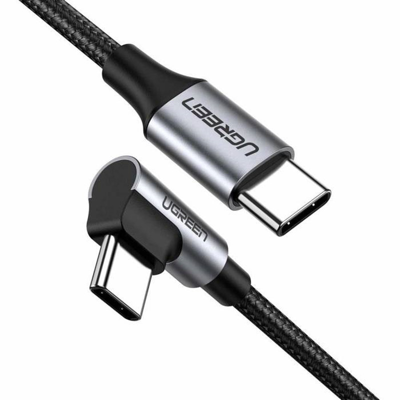 Obrazek Ugreen kabel US255 50123 USB-C prosty

USB-Ckątowy PD QC 60W 3A 1m szary