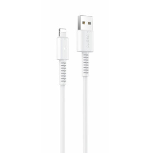 Obrazek Yesido Kabel CA120 18W USB-Lightning 1m PVC 2A, WHITE / BIAŁY