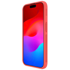 Obrazek NILLKIN super frosted shield PRO IPHONE 15 PRO (6,1) RED / CZERWONY