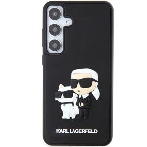 Obrazek KARL LAGERFELD Samsung S24+ RUBBER KC NFT KLHCS24M3DRKCNK BLACK