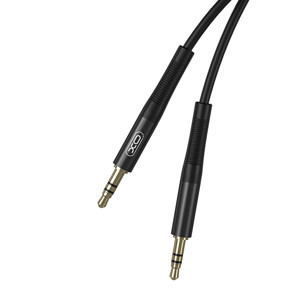 Obrazek XO NB-R175A kabel audio jack 3,5mm czarny 1m