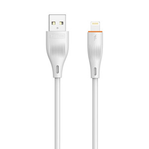 Obrazek KABEL T-PHOX X-LITE LIGHTNING WHITE 1M 3A