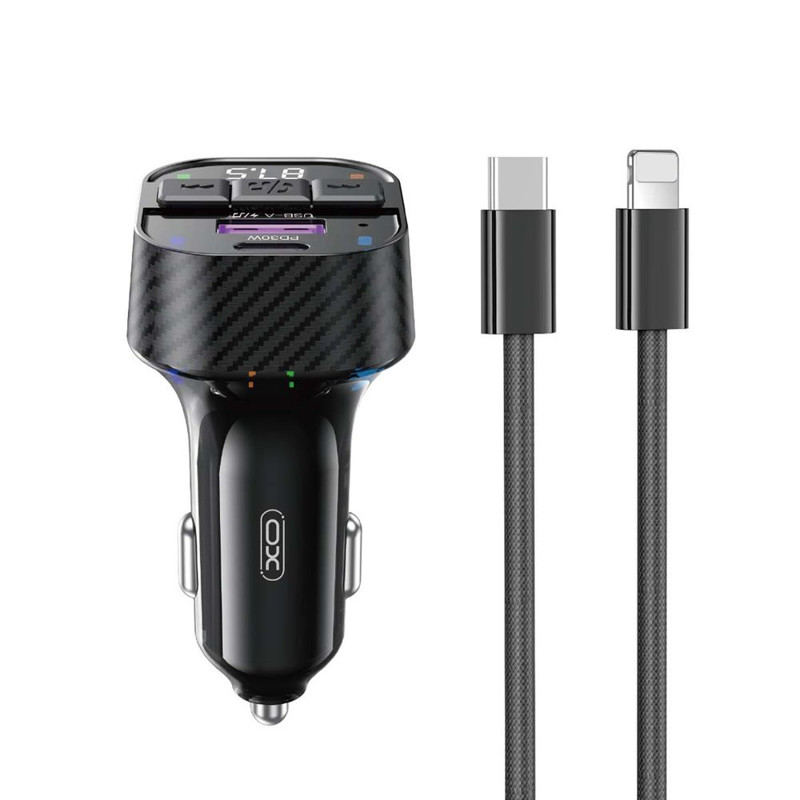 Obrazek XO transmiter BCC17 FM ład. sam. 30W

Bluetooth czarny + kabel USB-C/Lightning