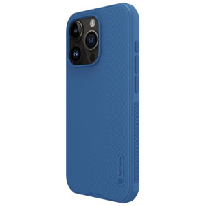 Obrazek NILLKIN super frosted shield PRO IPHONE 15 PRO (6,1) BLUE / NIEBIESKI