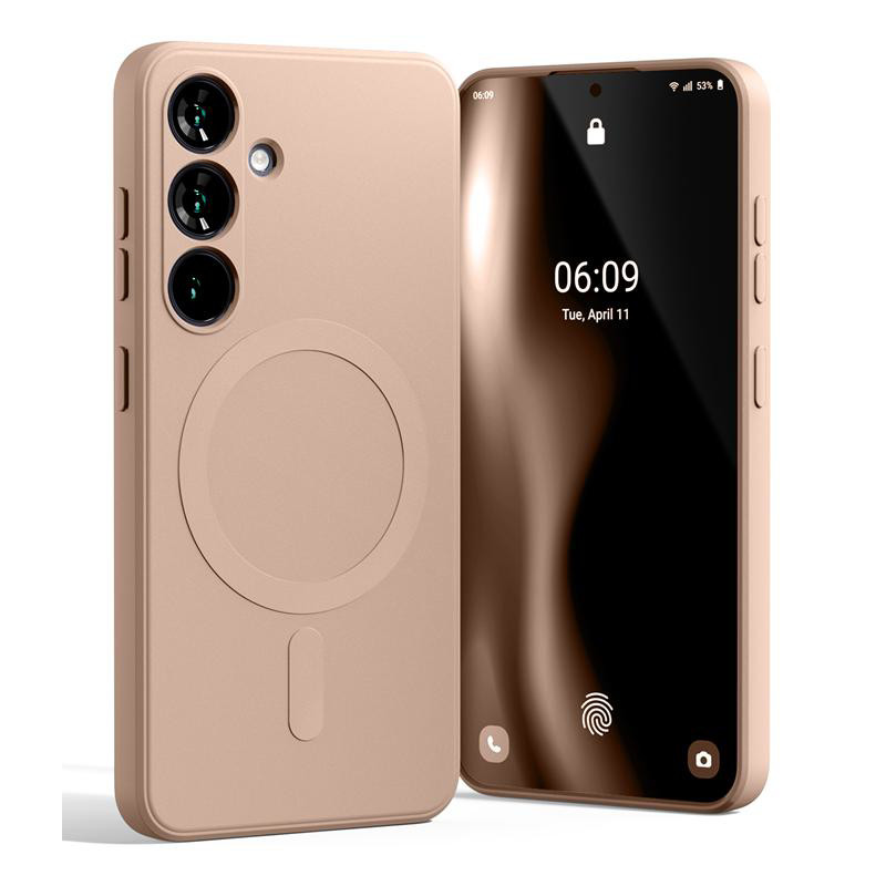 Obrazek Mercury Semi-Silicon Magsafe Samsung S25 PINK SAND / PUDROWY RÓŻ