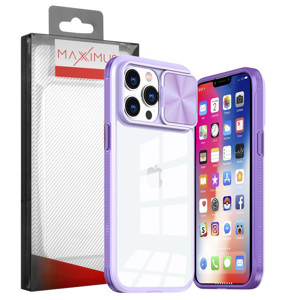 Obrazek MX CAMSLIDER IPHONE 14 PLUS (6.7) PURPLE / FIOLETOWY