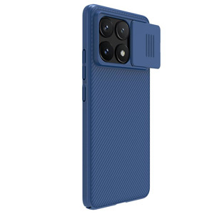 Obrazek NILLKIN CAMSHIELD CASE XIAOMI REDMI NOTE K70E/POCO X6 PRO 5G, BLUE / NIEBIESKI