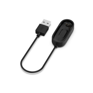 Obrazek ŁADOWARKA USB MI BAND / SMART BAND M4 BLACK / CZARNY, 20CM