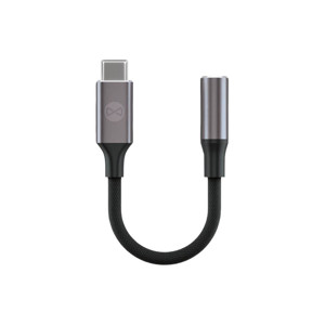Obrazek Forever adapter audio AJC-01 jack 3,5 mm - USB-C czarny