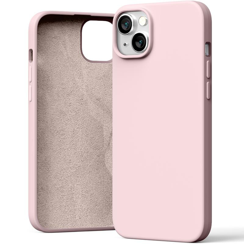 Obrazek MERCURY SILICONE CASE IPHONE 15 PLUS (6.7), PINK SAND / PUDROWY RÓŻ