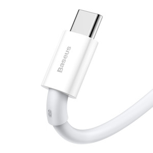 Obrazek KABEL BASEUS SUPERIOR SERIES USB/USB-C 66W 2M WHITE