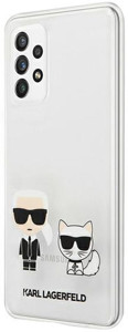 Obrazek KARL LAGERFELD Samsung A72 KARL & CHOUPETTE KLHCA72CKTR TRANSPARENT