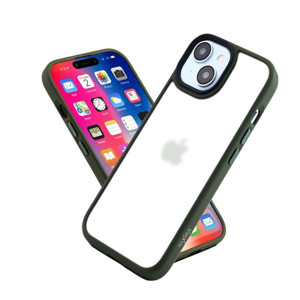 Obrazek MX RIBBED CAM IPHONE 15 PLUS (6.7) GREEN / ZIELONY