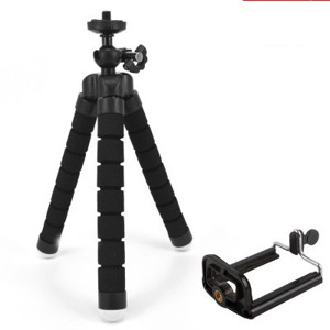 Obrazek Elastyczny statyw tripod H10S czarny